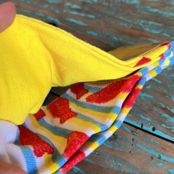 New Men’s Novelty Swedish Fish & Pop Tarts Socks (2 ankle/1 crew) by Odd Sox - Picture 7 of 8